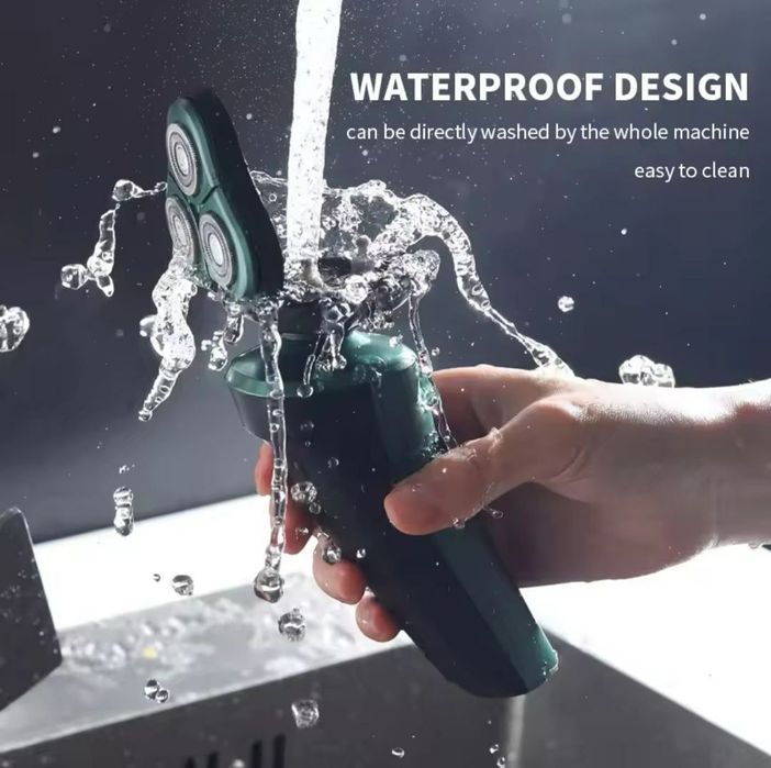 Бритва триммер  9D Shaver 4 в 1 для стрижки волос и бороды с LCD экран