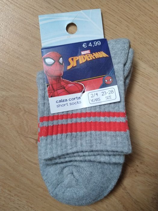 Skarpetki bawełniane Spiderman (23-28)