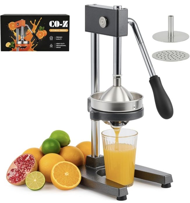 CO-Z Profesjonalna mastwna wyciskarka do cytrusów owoców Super Jakość