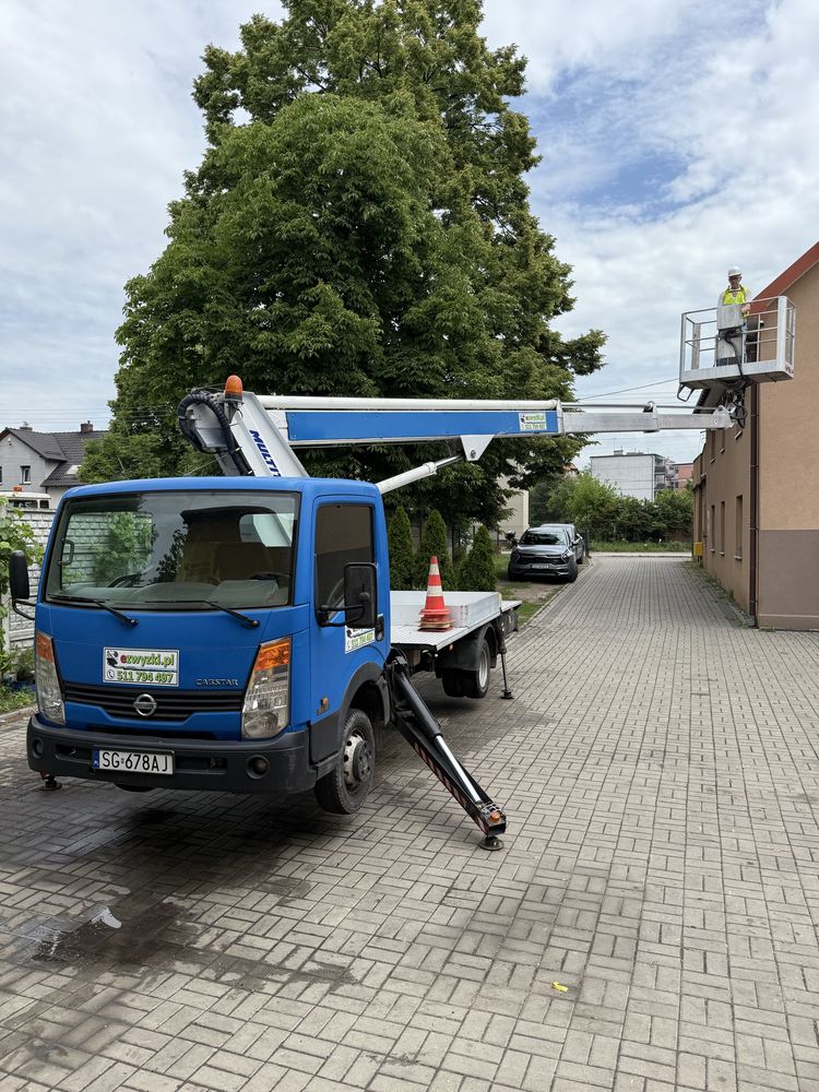 Nissan Zwyżka Podnośnik Koszowy MULTITEL 182 AZ świeży Udt 2009 rok