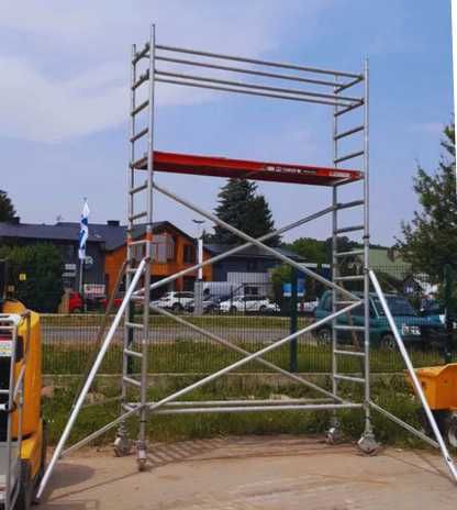 Rusztowanie aluminiowe jezdne - wynajem od 50 zł/doba