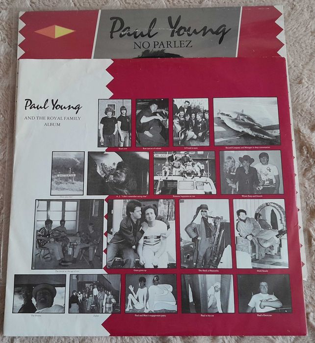 Paul Young – No Parlez LP / Winyl używany.