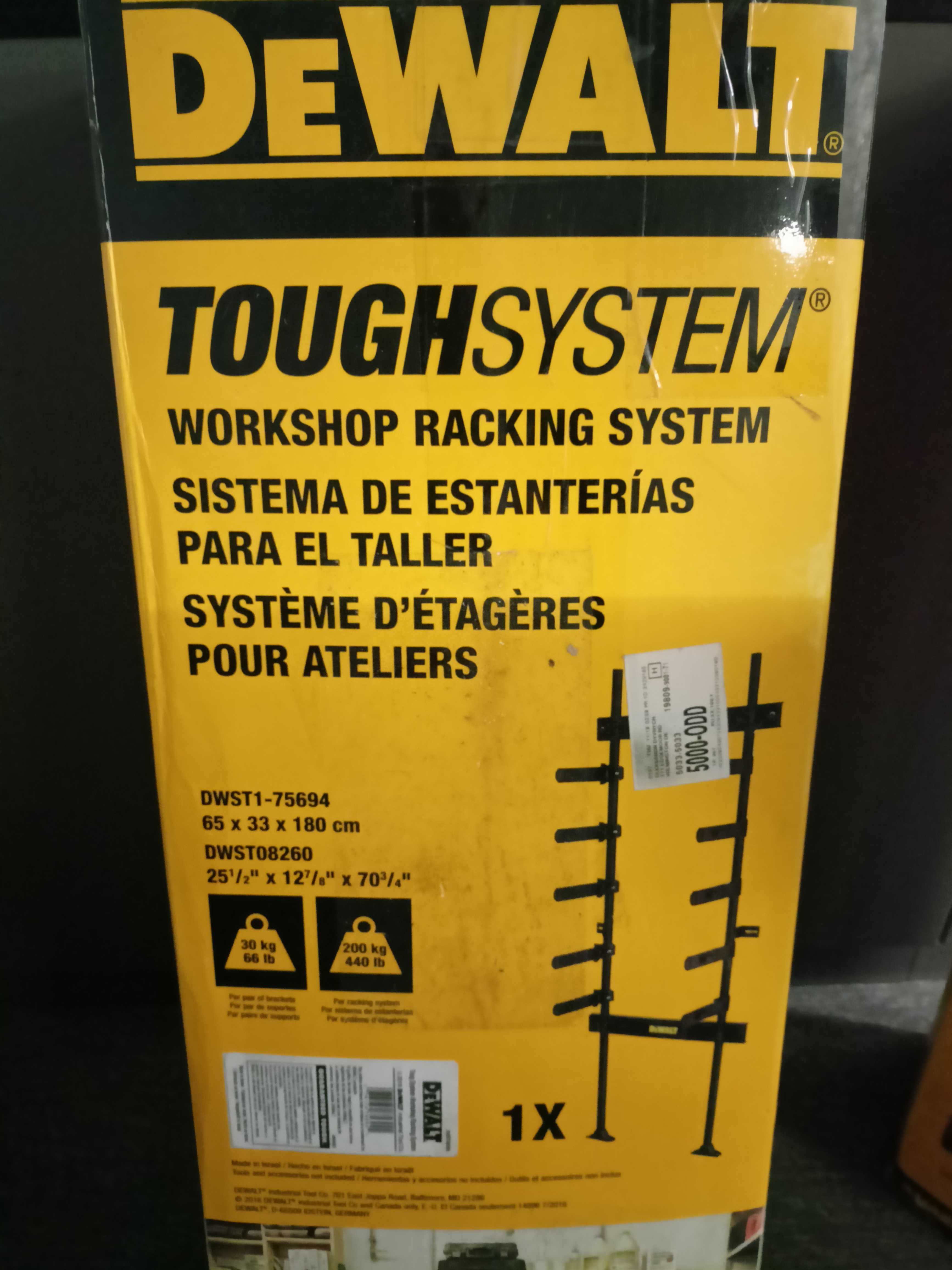 Настенные кронштейны для  ящиков TOUGHSYSTEM DeWALT DWST1-75694