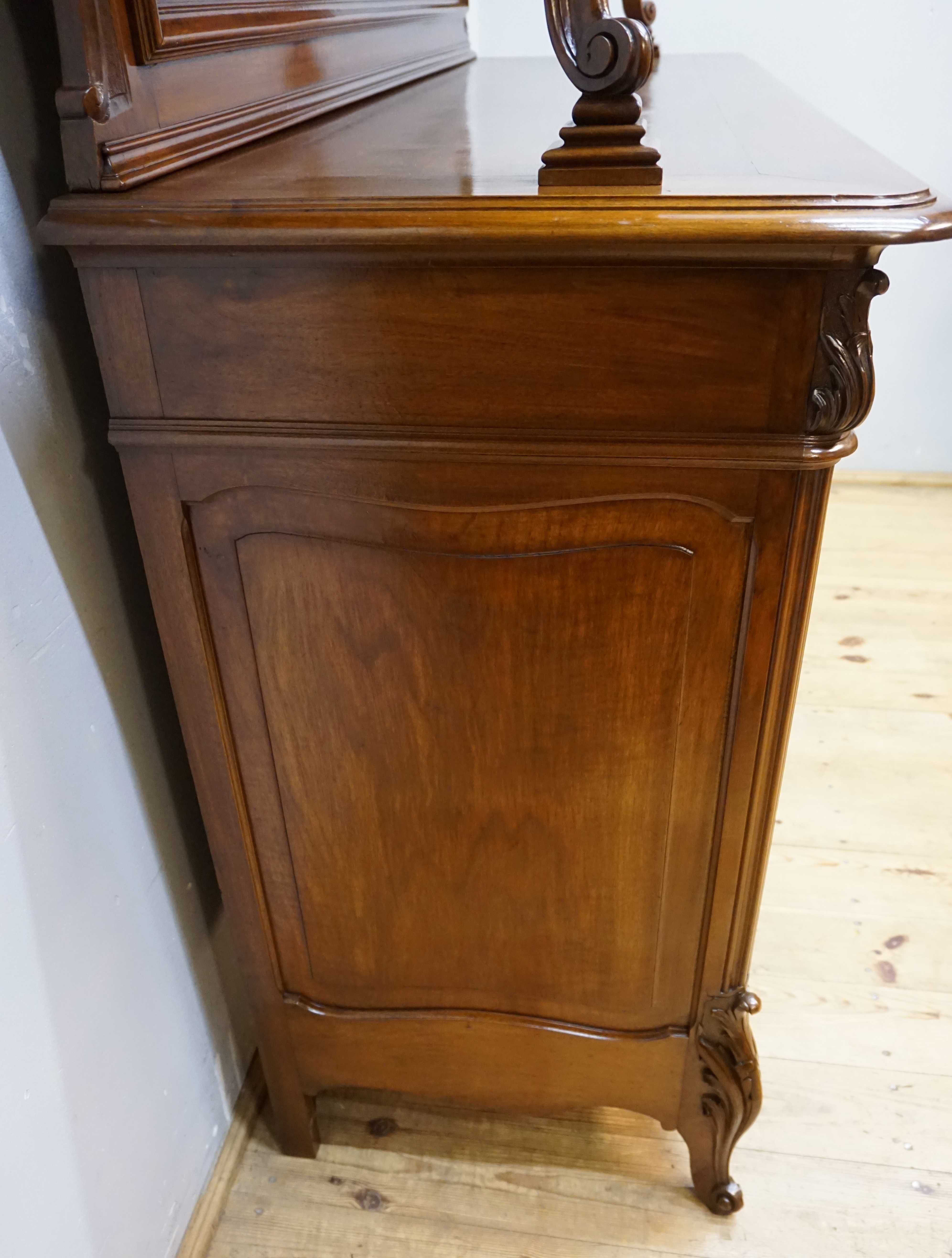 Pałacowy Kredens Ludwik ORZECH WYS 281cm