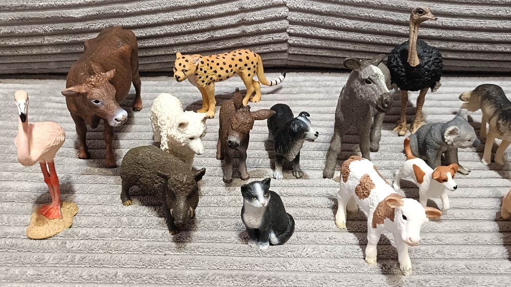 Zwierzątka Schleich różne