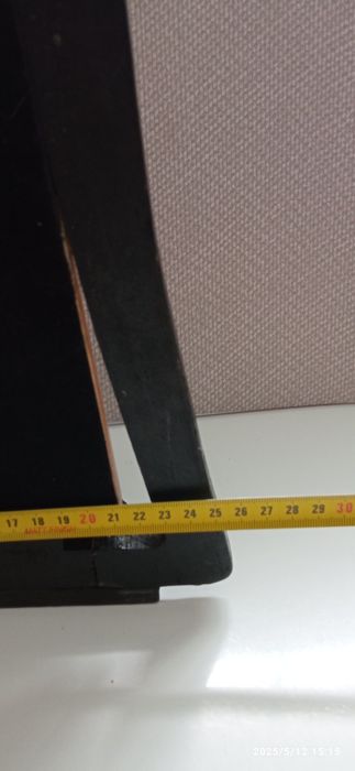 Szafka na klucze z zegarem vintage PRL