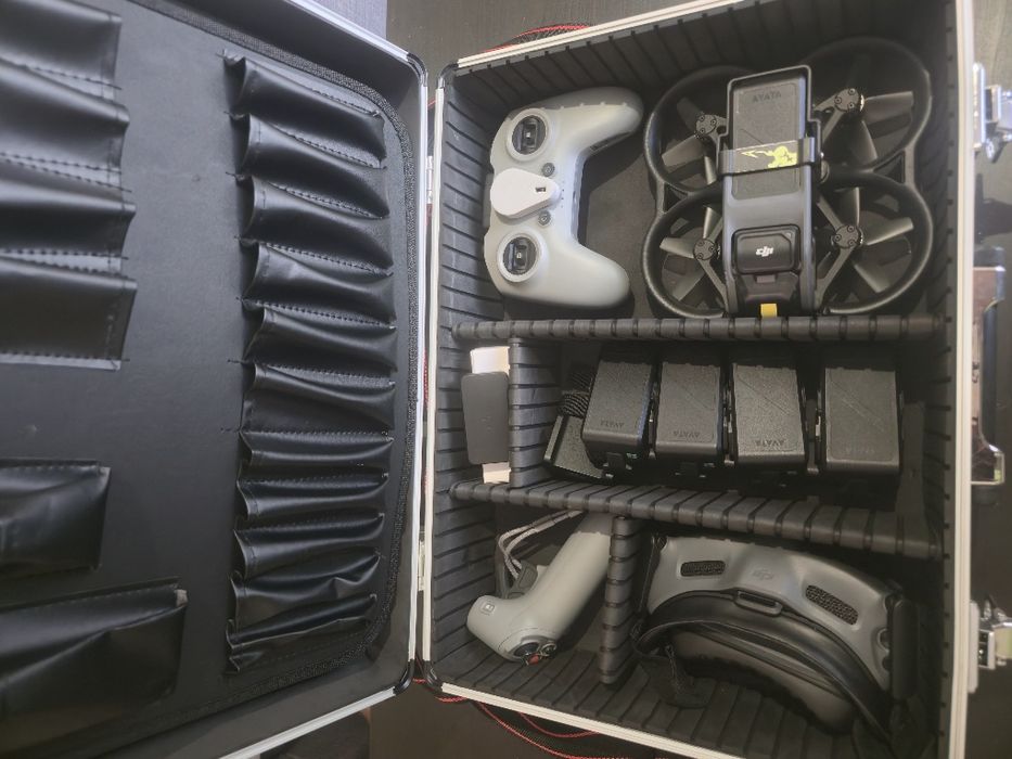 DJI FPV Avata Kit Completo – Mala + Óculos + 2 Comandos + 5 Baterias