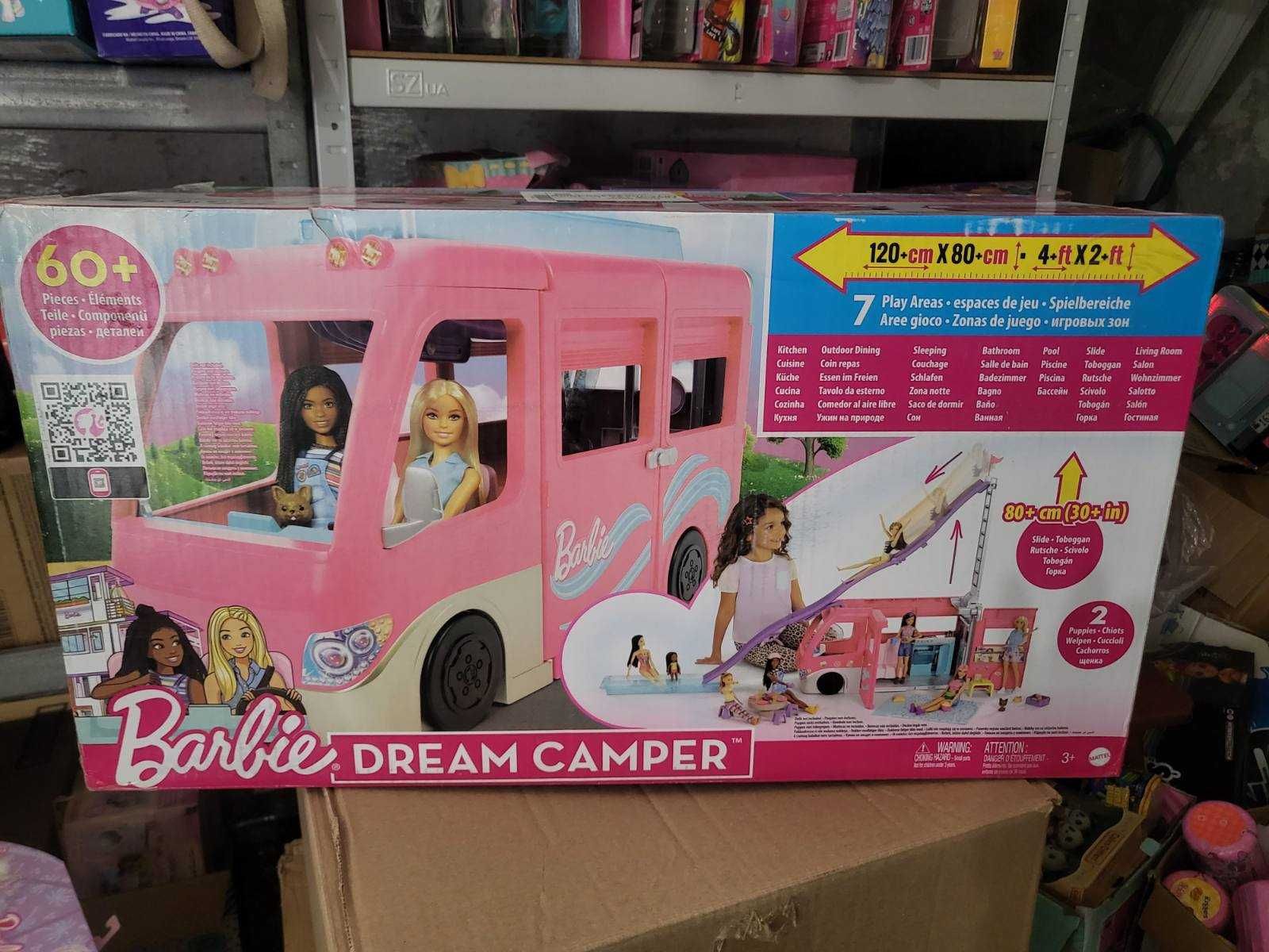 Великий автобус Барбі Кемпер мрії Barbie Dream Camper HCD46