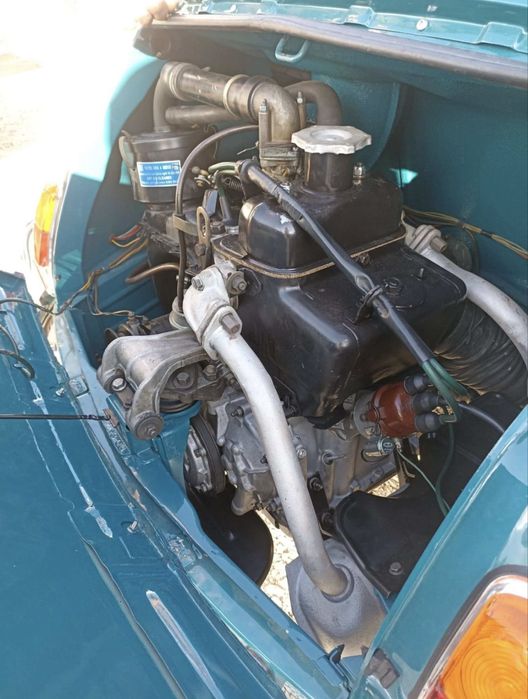 Fiat 500 Lusso 1972 IDEALNY! Piekny kolor Blu Turchese