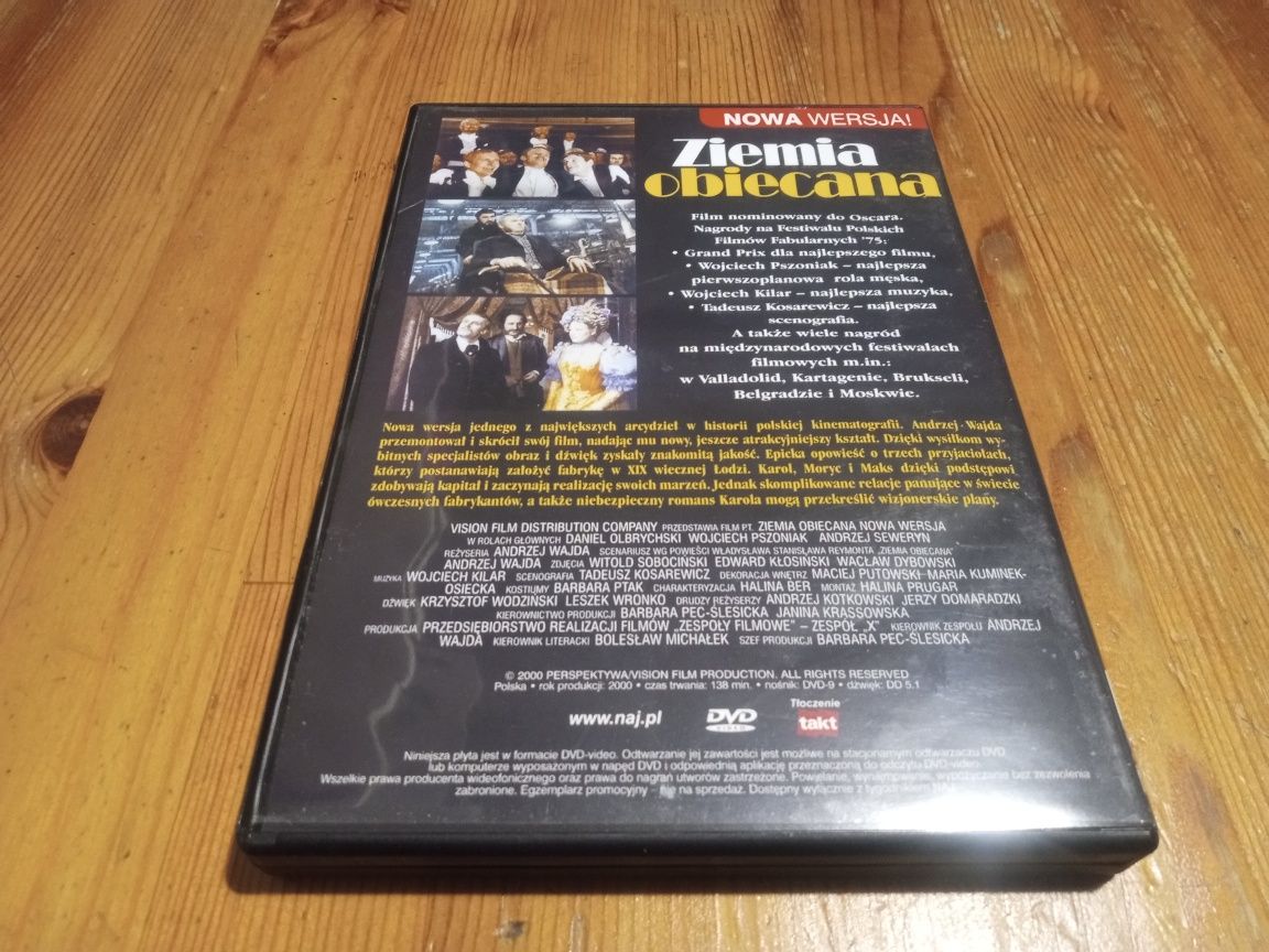 Ziemia obiecana film dvd