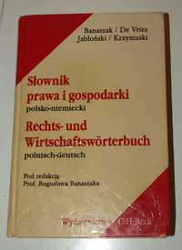 Polsko-niemiecki słownik prawa i gospodarki - Banaszak