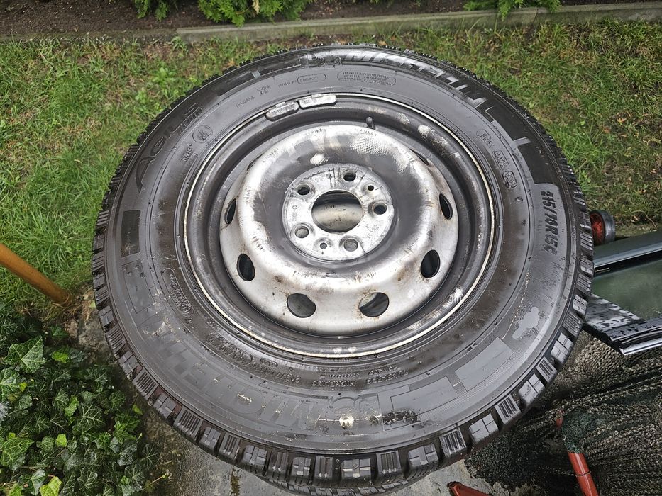 Koła opony Michelin Agilis Alpin 215/70R15C zimowe felgi kołpaki