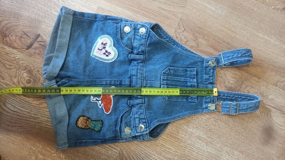 Джинсовый комбинезон на лето 4-5лет