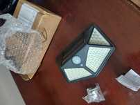 Lampa solarna naścienna nowa
