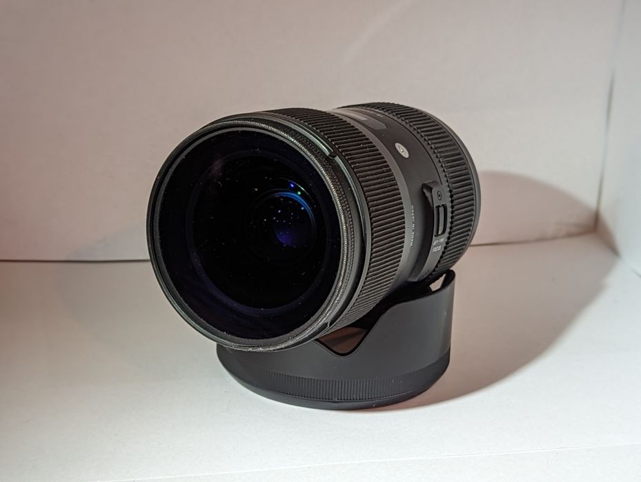 Sigma 18-35 1.8 Nikon APS-C + filtr hoya uhd mk2