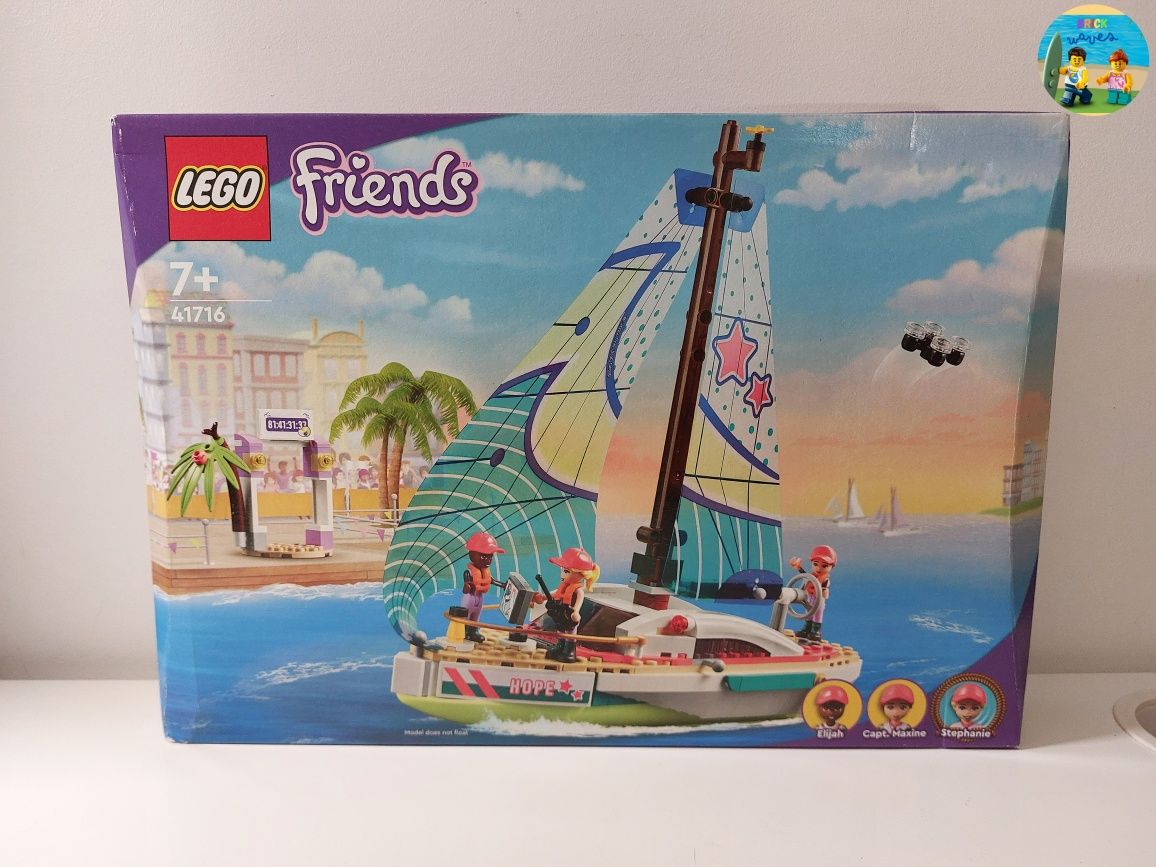 ENVIO GRATIS-LEGO 41716 Stephanie's Sailing Adventure (Friends)