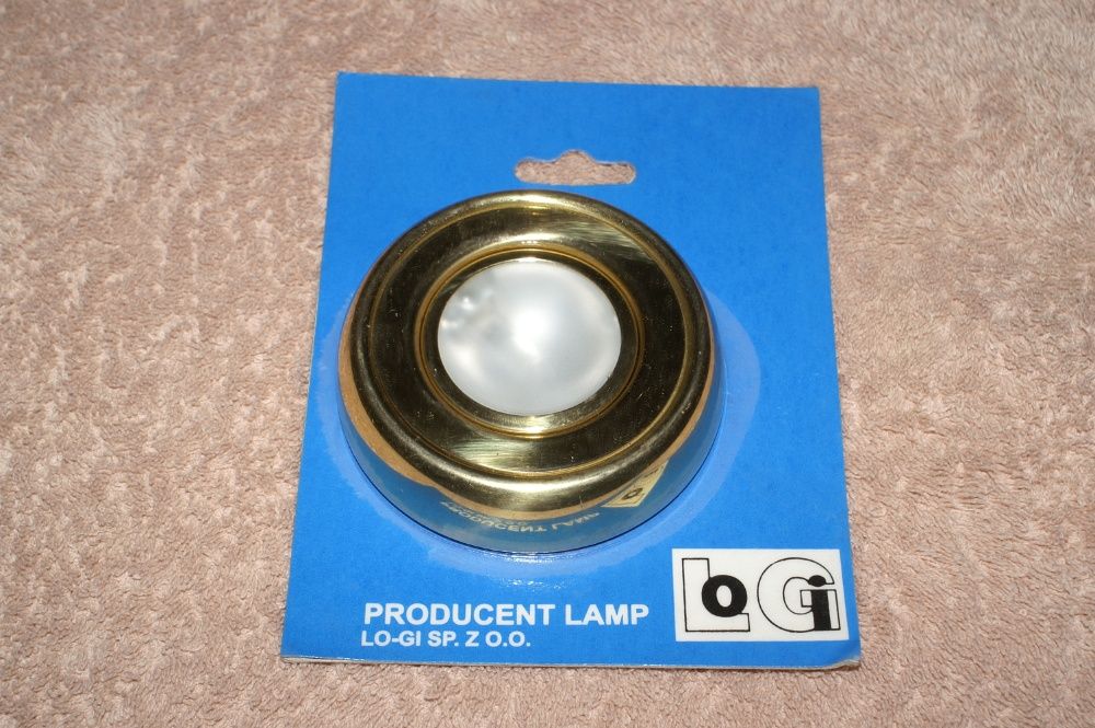 Llampka halogenowa nawierzchniowa - kolor złoty