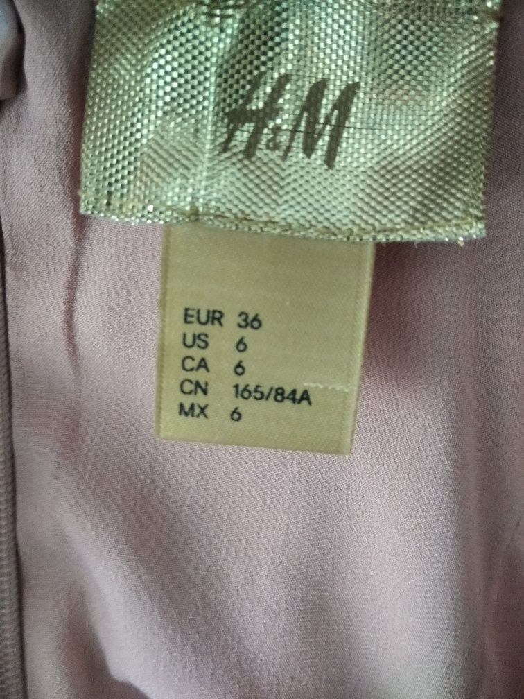 Sukienka koralowa H&M 36 nowa