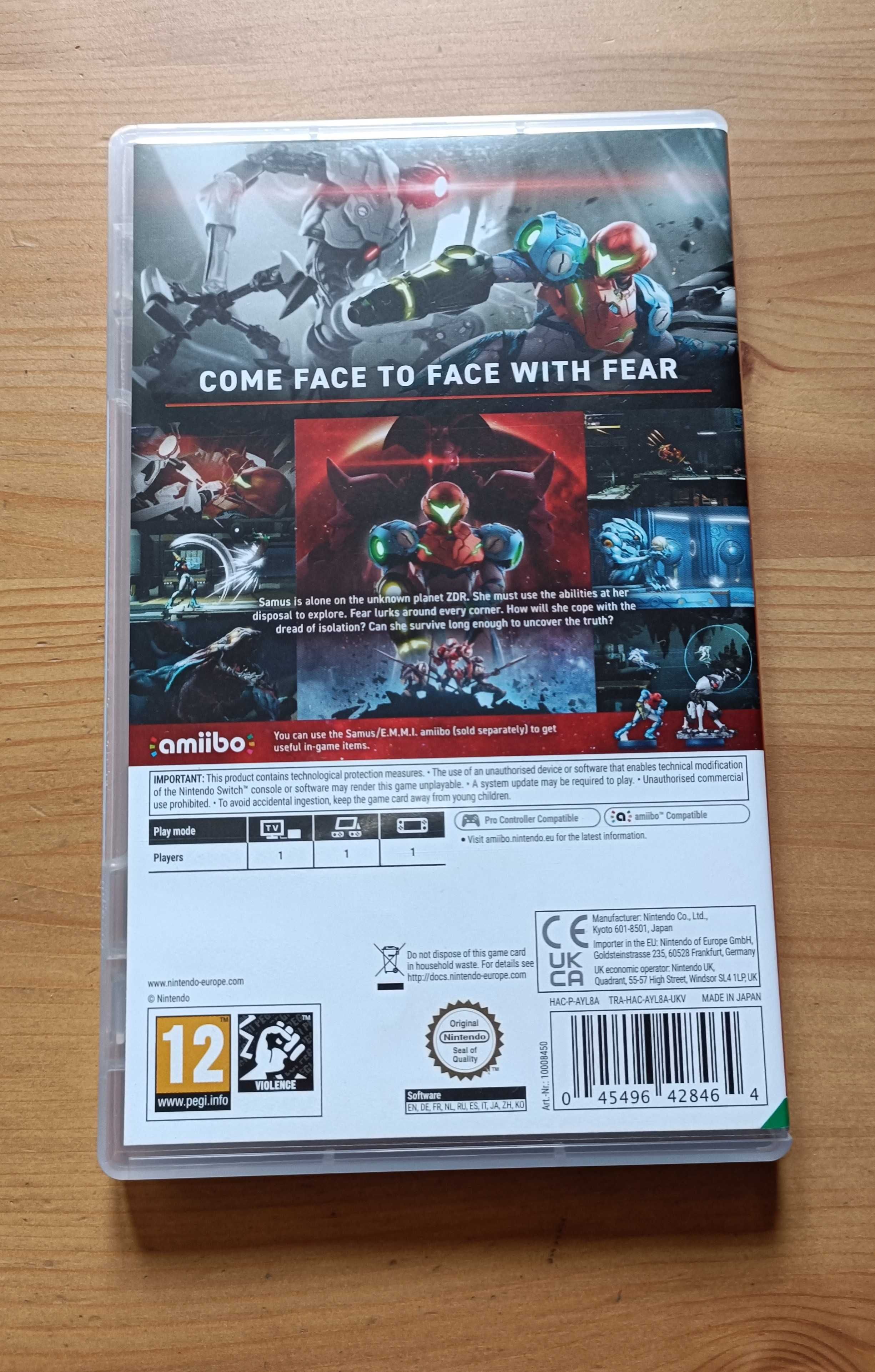 Metroid Dread Switch Używane