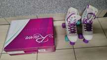 Wrotki Regulowane RAVEN Trista Violet/Mint 35-38