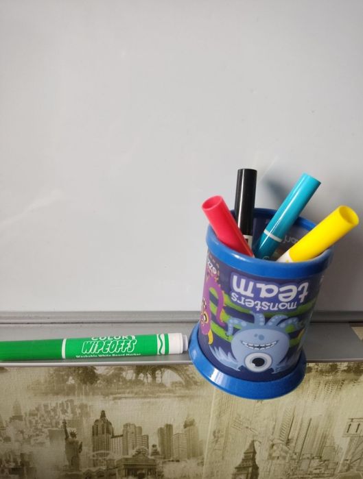 Фломастеры для сухого стирания щёткой Crayola