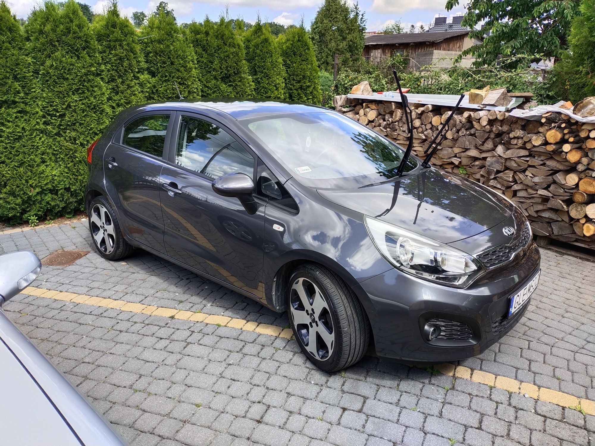 Kia Rio 2012 rok Uszkodzony