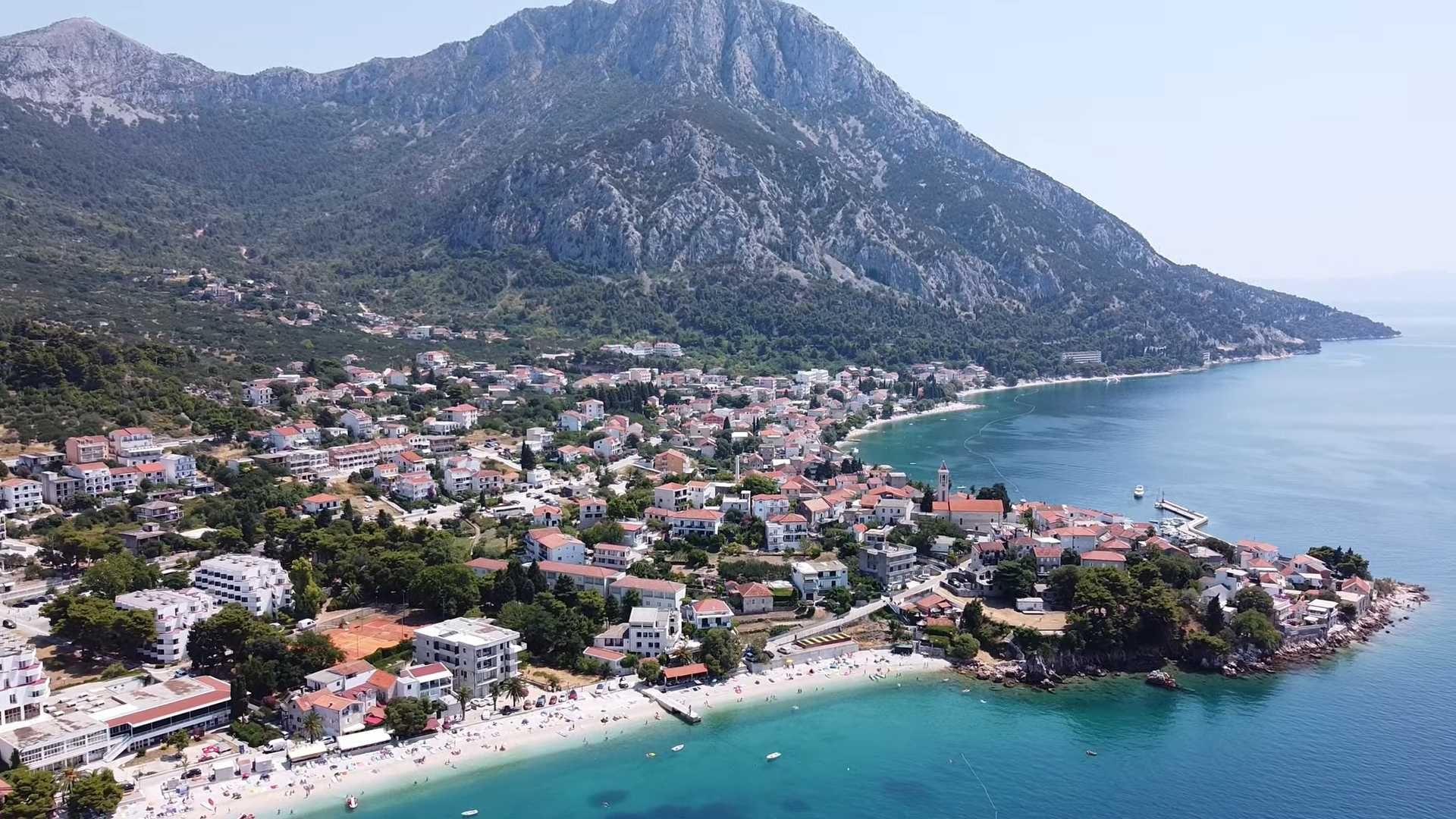 Chorwacja, Gradac - VILLA ADRIATIC - widok na morze (180 m. do plaży]