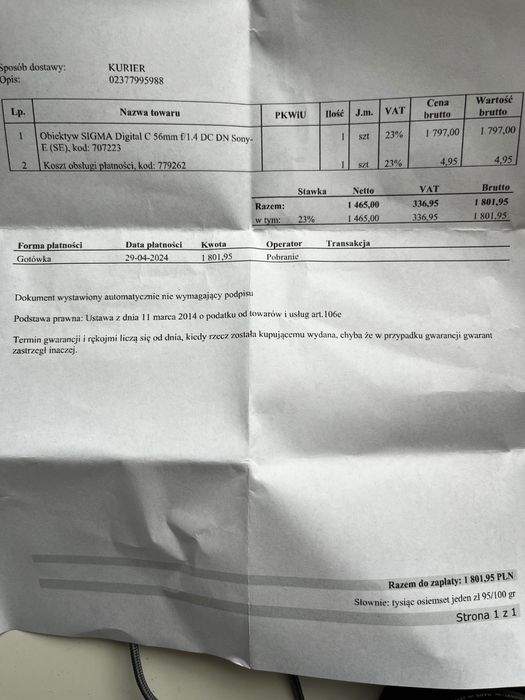 Aparat Sony a6000 plus obiektywy Sigma 16mm 56mm