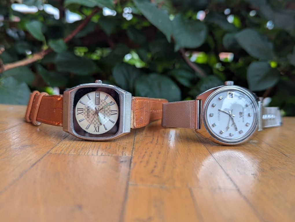 Zegarki Citizen Eagle 7 VINTAGE automatyczne, uszkodzone pasek.