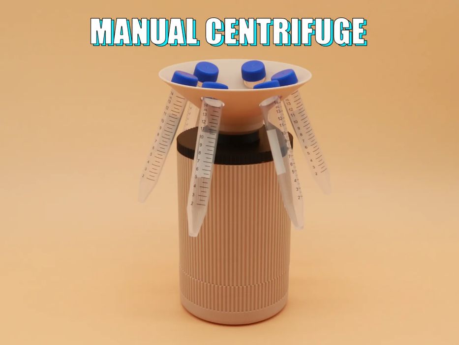Centrífuga Manual (sem eletricidade)