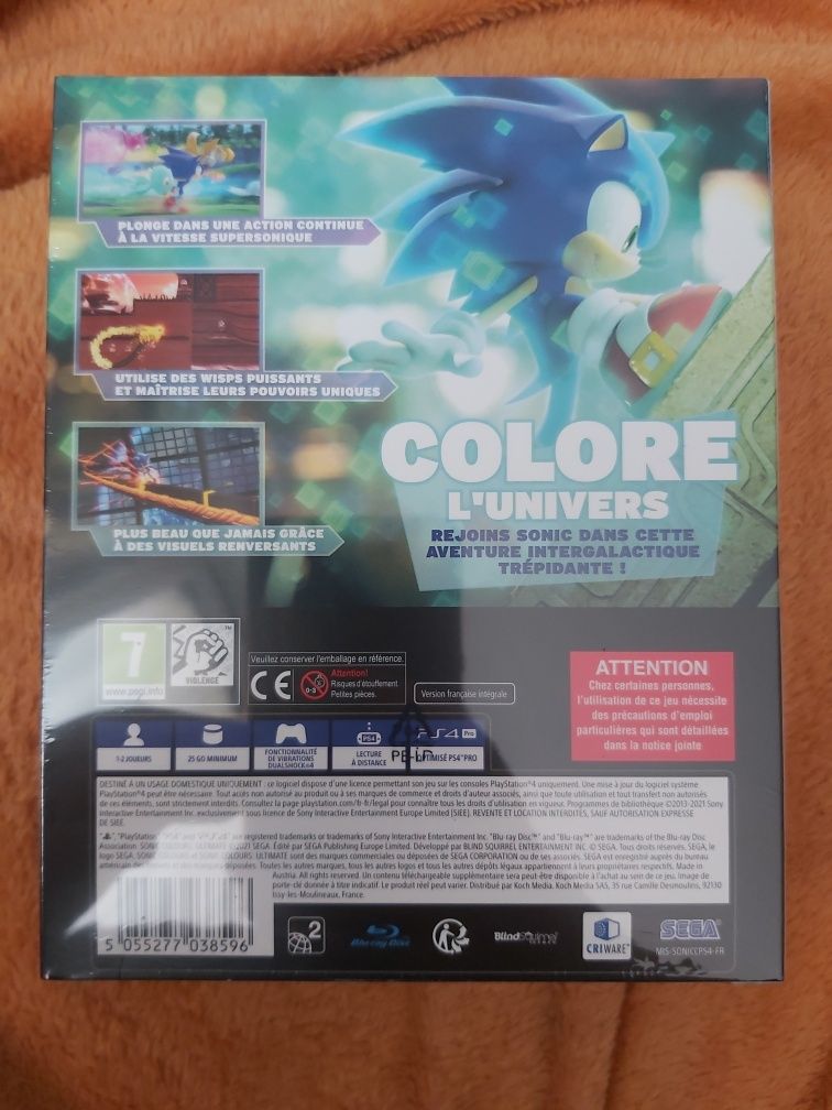 Sonic Colours Ultimate NOWA ps4 + brelok