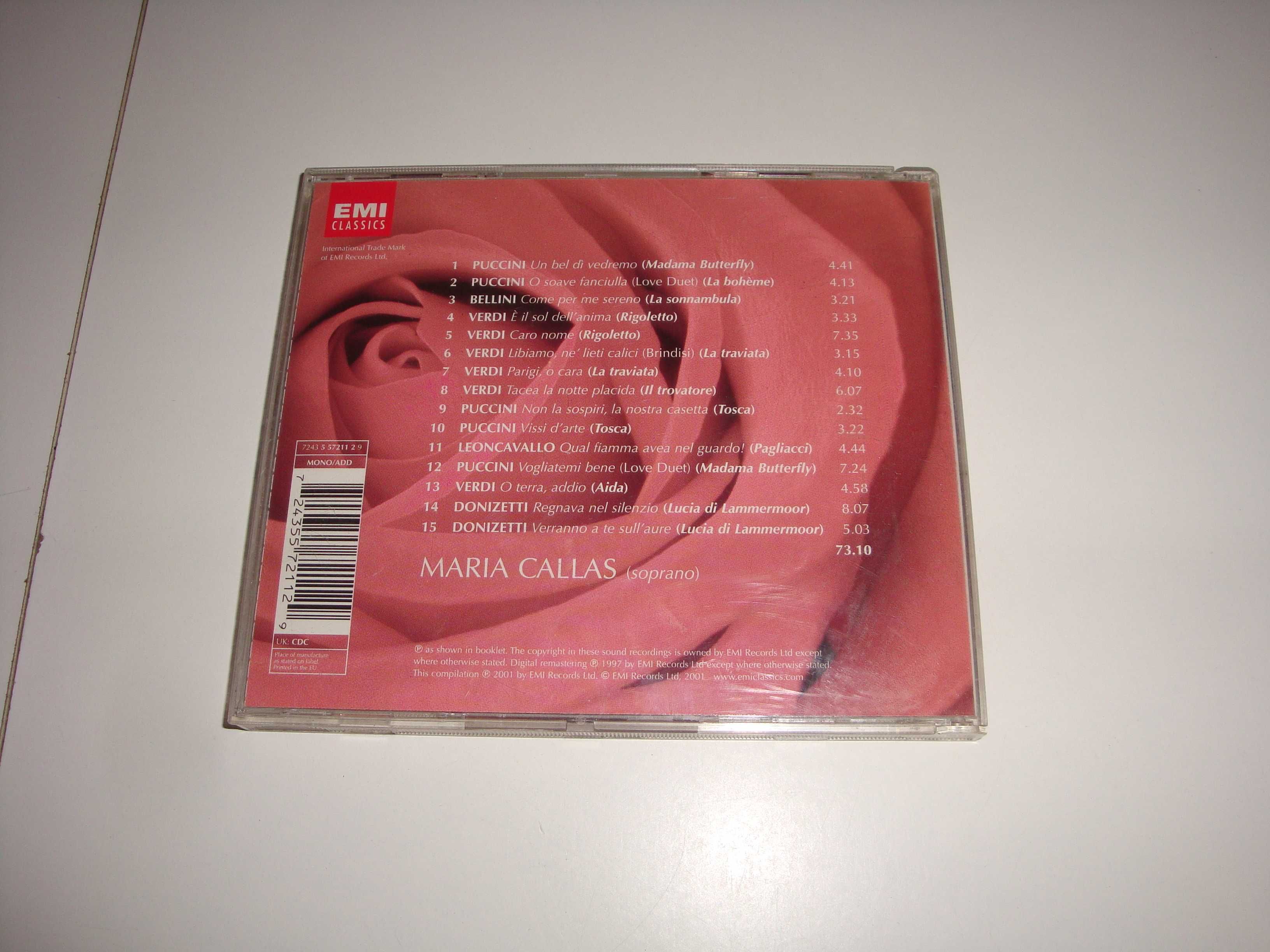 CD The Best Of... Romantic Callas Maria Callas