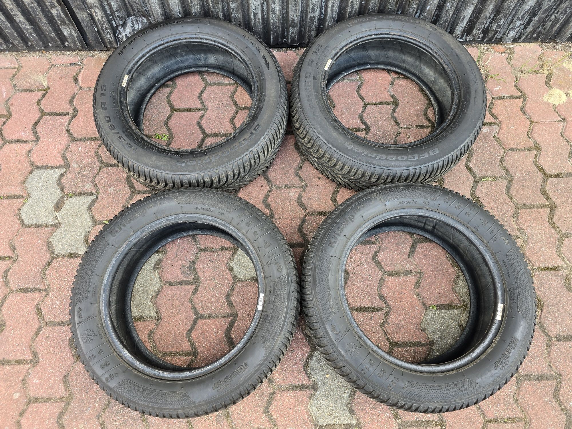Komplet opon zimowych 185/60R15 88T Kleber Krisalp HP 3
