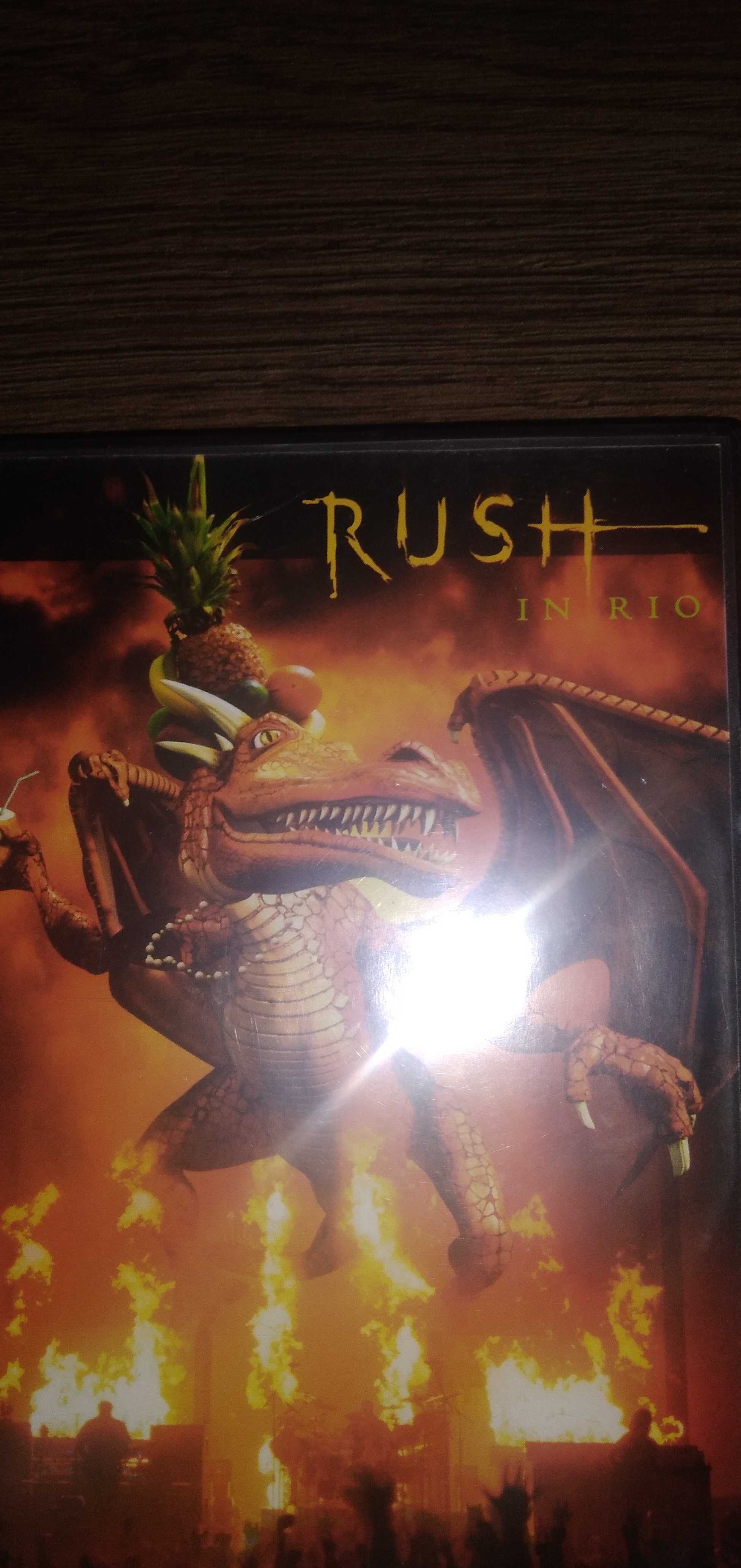 Dvd музыкальный группы Rush