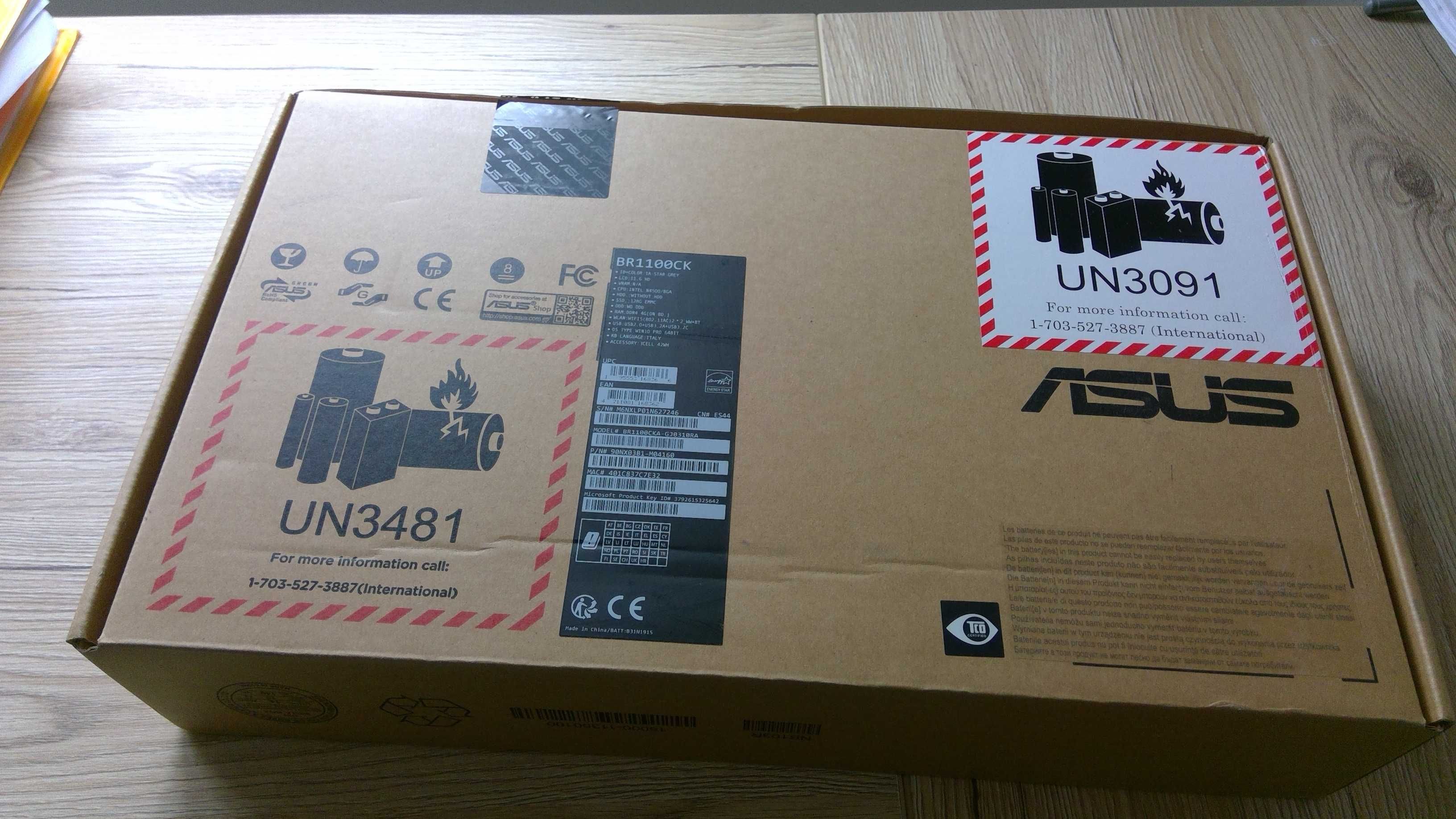 Asus Notebook BR1100CKA - Ideal para crianças 1º ciclo