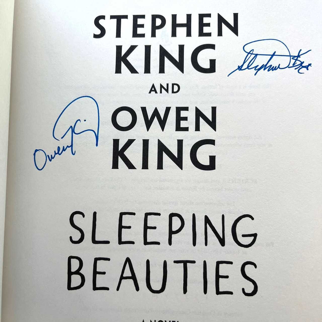 Stephen King Sleeping Beauties AUTOGRAF pierwsze wydanie SCRIBNER nowa