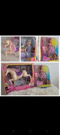 Lalki barbie i konik mattel barbie Totally Hair