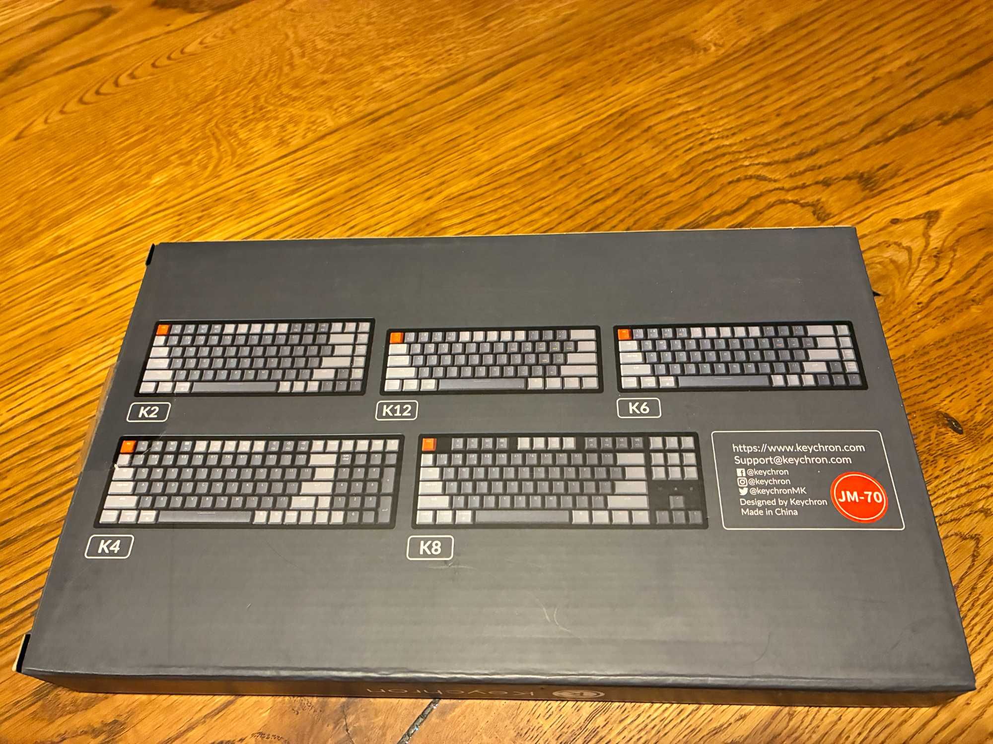 Keycap Keychron OEM Dye-Sub PBT Keycap Set - Orange