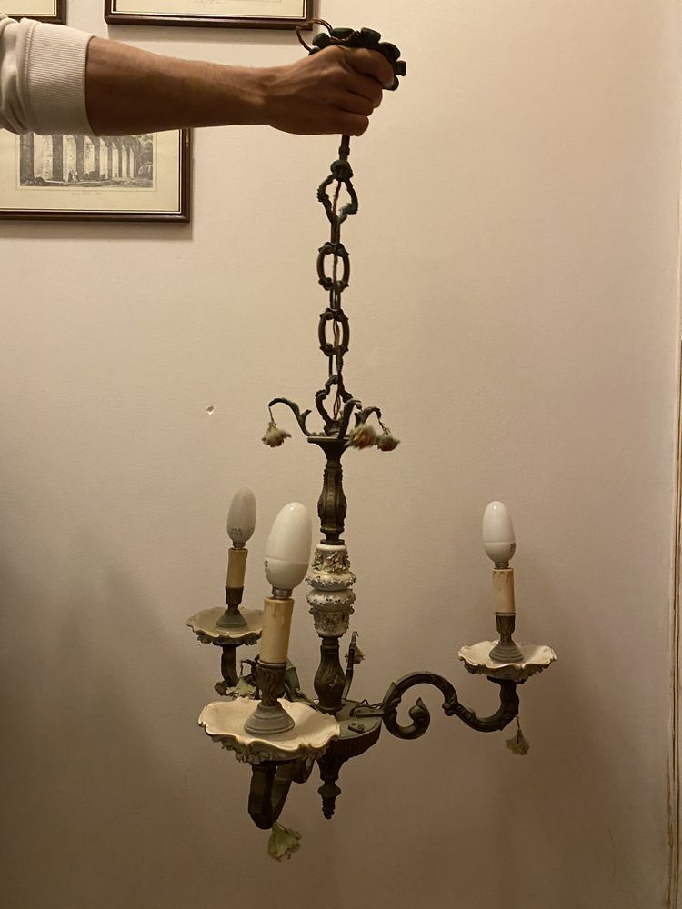 Candeeiro Vintage 3 lampadas