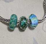 Trollbeads мурано и серебряные бусины продам.