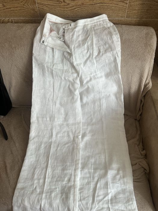 Штани лляні манго