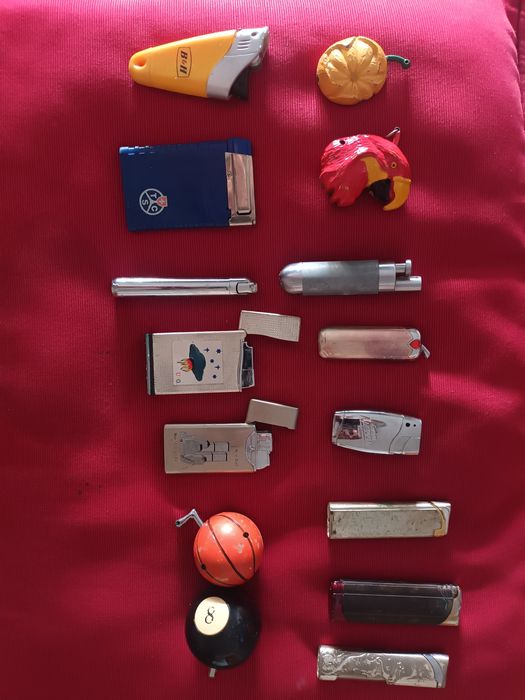 Colecção isqueiros recarregáveis