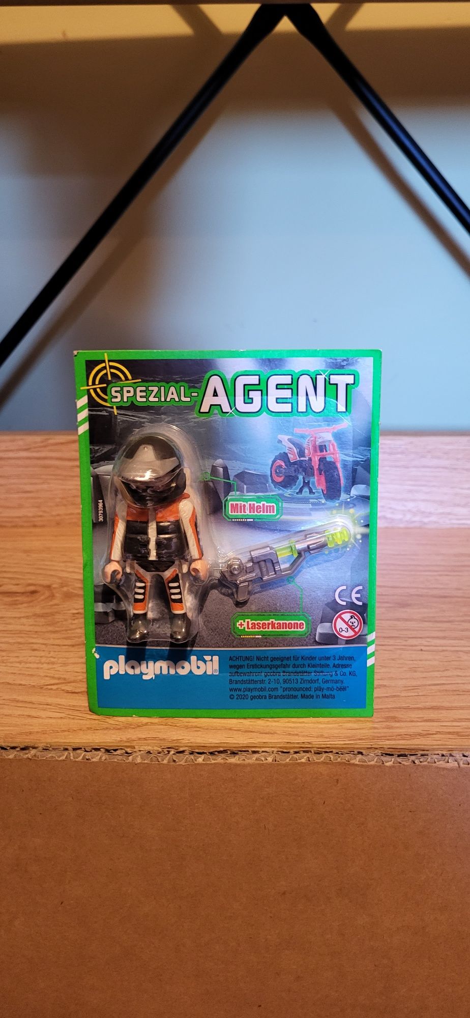 Playmobil agent specjalny figurki blister z klockami