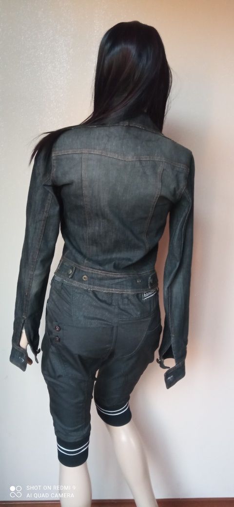 RINASCIMENTO Kurtka jeans damska włoska oryginal M/L