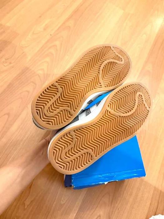 Buty meskie Mokasyny adidas_Campus_TL_szary R.38