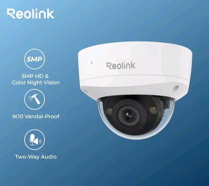 Reolink IK10 5мп ПОE антивандальна