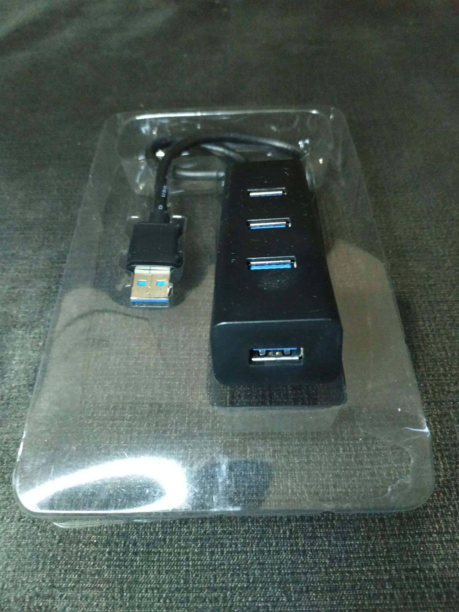 Hub aktywny USB 3.0  4 wejścia zasilanie
