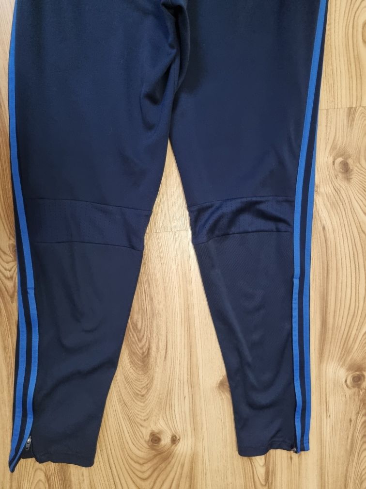 Spodnie dresy Adidas S 36 granatowe