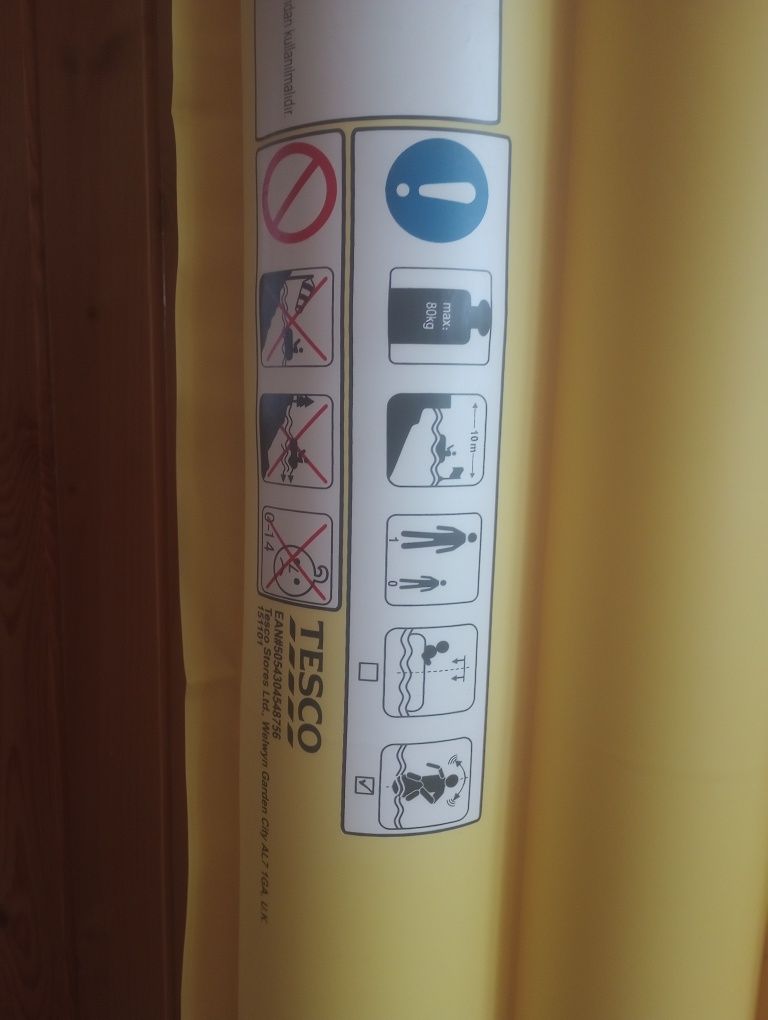 Materac dmuchany na basen jezioro do plywania