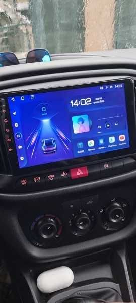 Radio Android 13 Fiat Doblo 2015:2020r gps wifi bluetooth